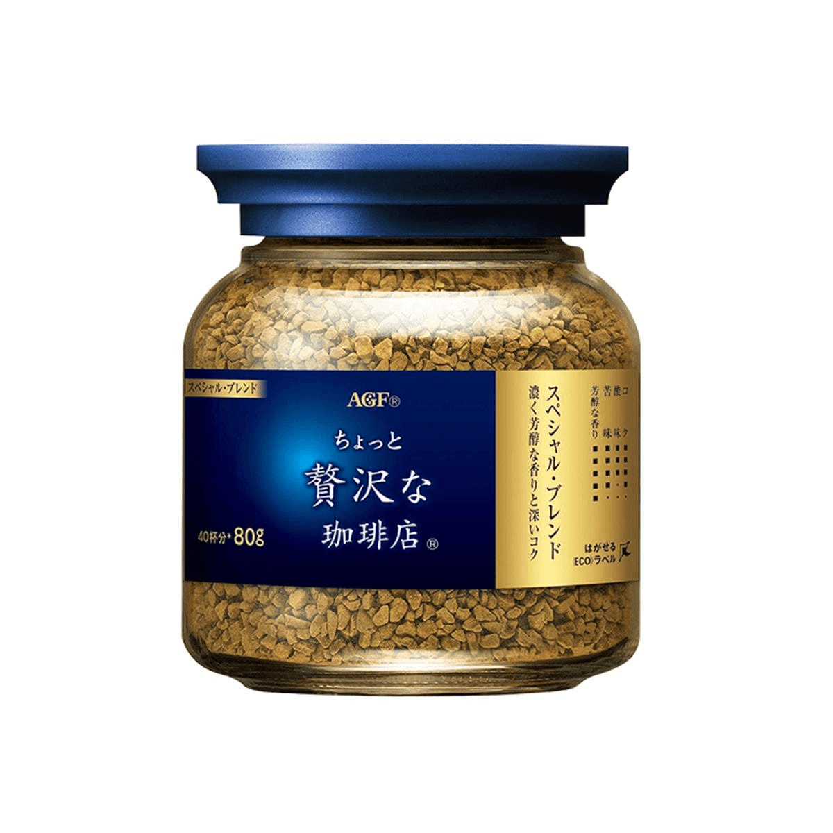 AGF インスタントコーヒー 80g AGF Bottled Sugar-free Instant Coffee 80g Special Blend Flavor