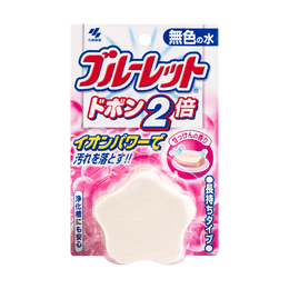 日本KOBAYASHI小林製藥 馬桶水箱清潔除菌芳香劑 星星造型 無色 香皂香型 120g【除菌免刷】