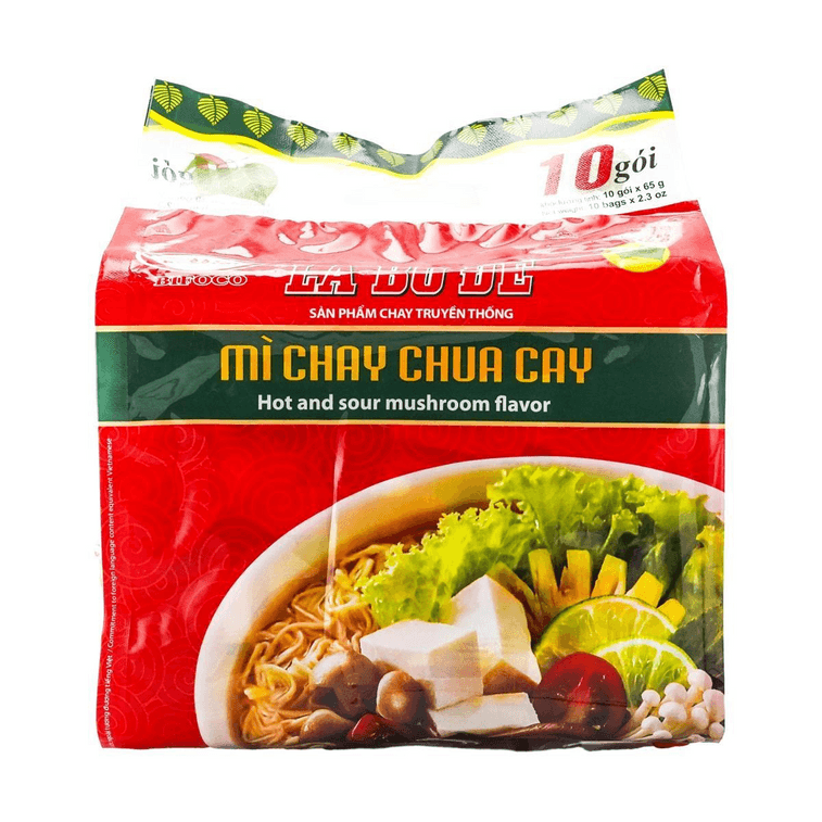 Binh Tay Spicy Vegetarian Flavor Instant Ramen, 23 oz 3