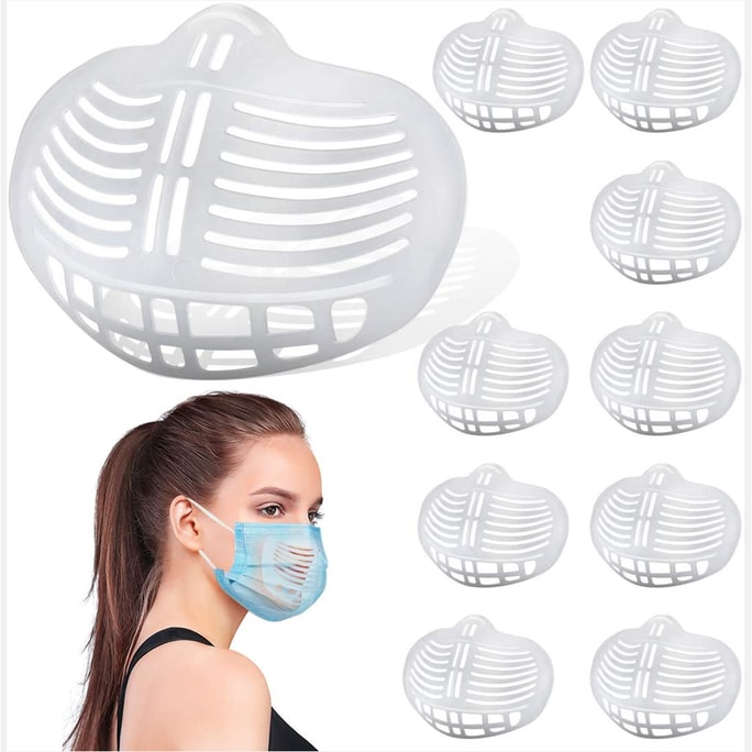 LIGHTRIVER Mask Bracket 10PCS Mask Inner Support Creating More Breathing Space.