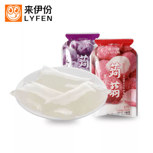 莱一分こんにゃくゼリー（ライチ風味）1袋約20g、バラ包装