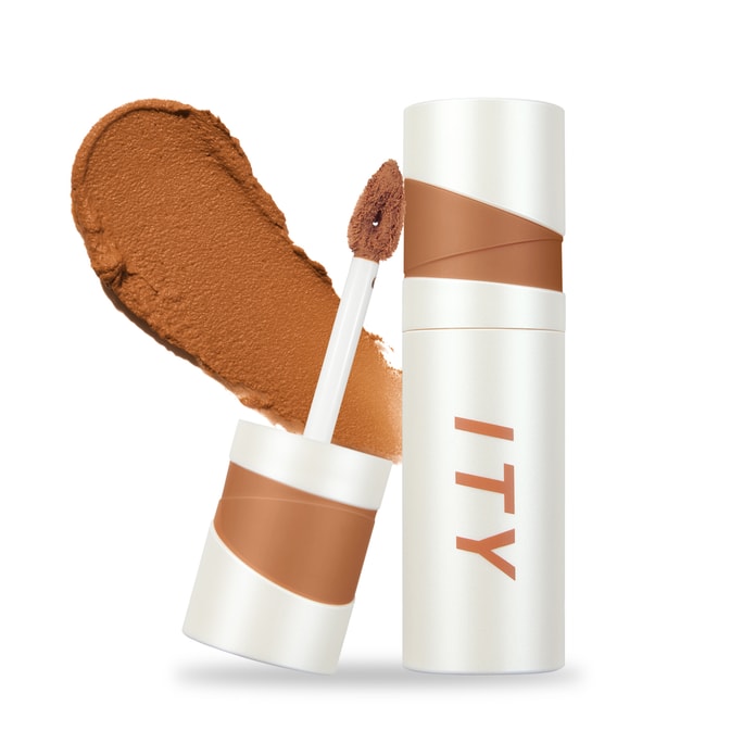 ITY Shero Lip Clay Soft Matte Lipstick Velvet Satin Lip Mud 0.14 oz (4g) in Ginger