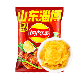 【限定口味】大陆版LAY'S乐事 薯片 淄博烧烤味 70g