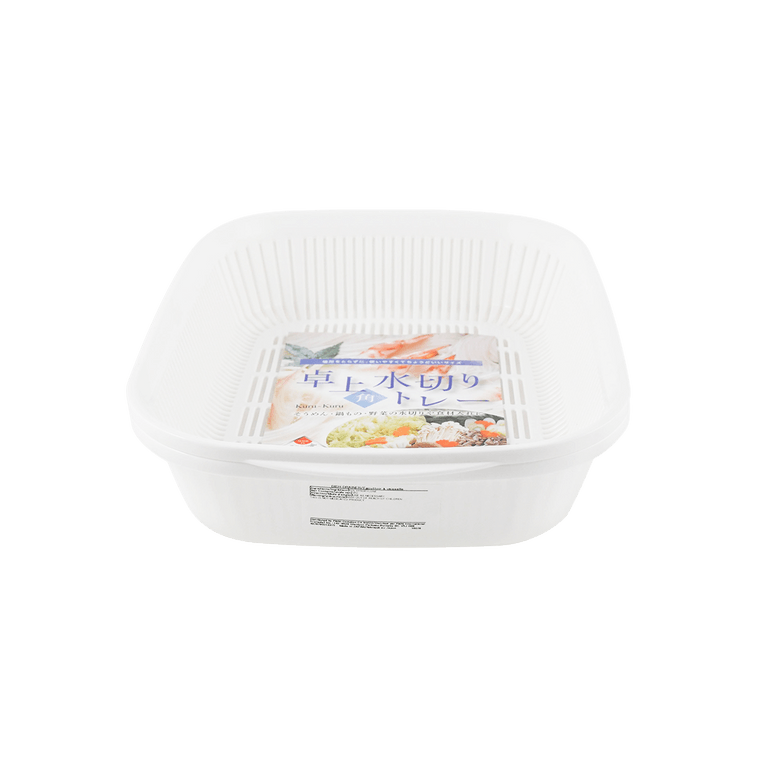 日本 Pearl 金属 珍珠金属旋转桌面排水盘 方形 3