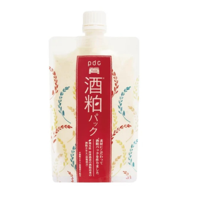 日本 PDC 酒粕面膜 170g 亮肤保湿
