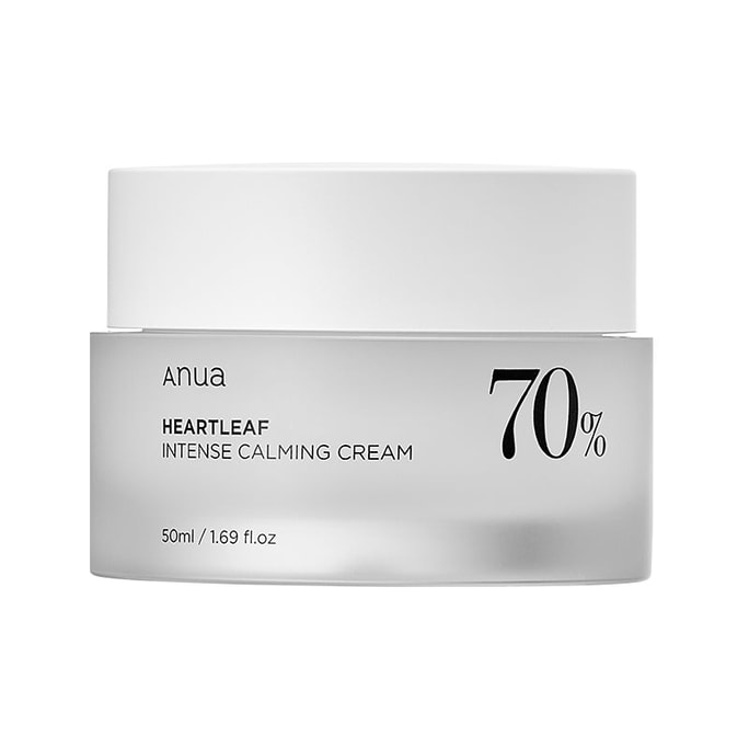 韩国 ANUA's Heartleaf 70 强效舒缓霜 50ml