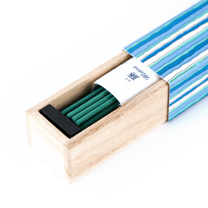 日本香堂 吉祥如意系列 线香细长型 附香插 茉莉花 40支