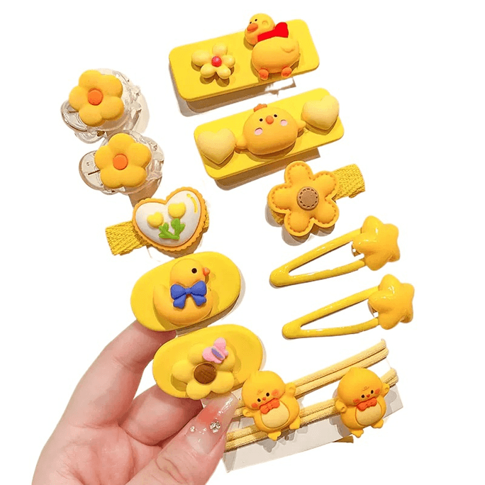Yellow Flower 12-Piece Set (Paperless Card In Bag)