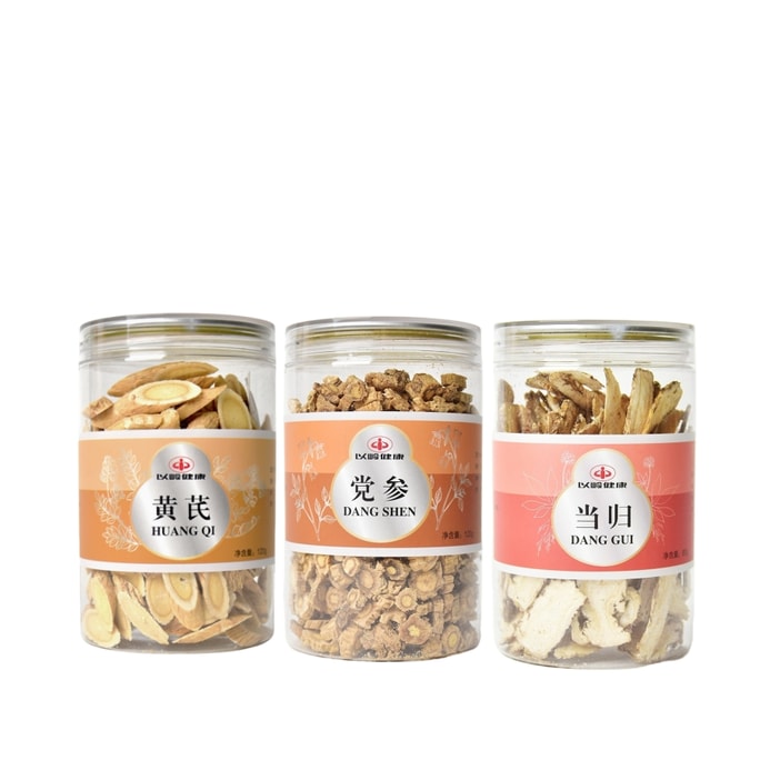 Radix Astragali 100g*1 + Angelica 80g*1 + Radix Codonopsis 150g*1