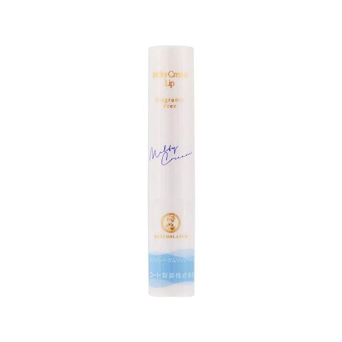 ROHTO MEMTHOLATU Melty Cream Lip Unscented 2.4g SPF25/PA+++