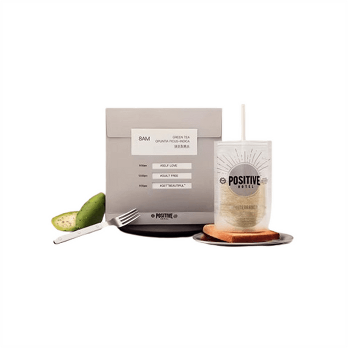 【中国直送】韓国産ポジティブホテル地中海式3杯分ウォーター - コラーゲン、カゼイン、桑の葉エキス、食物繊維、アントシアニン、携帯用包装、栄養水、緑茶、梨果実水、1袋