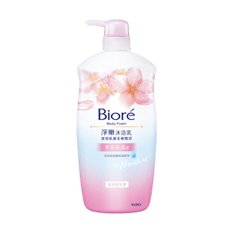 BIORE Clean and Soft Body Soap Kyoto Sakura 1000g