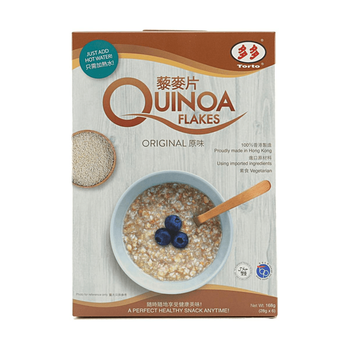 오리지널 퀴노아 플레이크 0.99oz*6팩【인스턴트】【100% 홍콩 제조】
