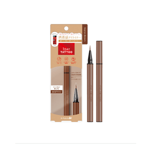 K-PALETTE 1DAY TATTOO 시리즈 롱래스팅 리퀴드 아이라이너 (03 체스트넛 브라운) - 1개 (일본)