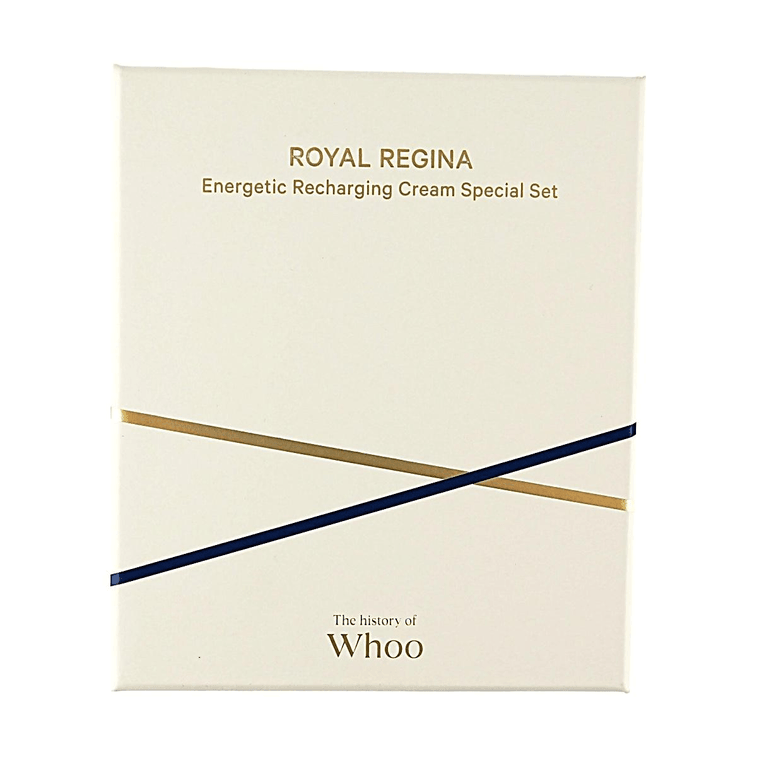 Royal Regina Energetic Recharging Cream Special Set, 1.7 fl. oz. + 1.7 fl. oz. Refill + Mini Skincare Set 4