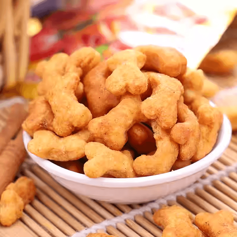 惠诚 骨肉相连零味食油炸型膨化食品20g*5袋