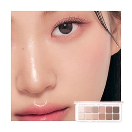 韩国CLIO珂莱欧 专业眼影盘 12色柔雾哑光眼影腮红一体盘 #21 Mogamju Library 柔和偏暖调 中高饱和中性棕【韩国文化遗产厅联名限定】