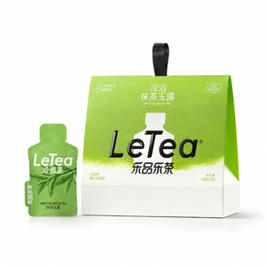 【中国直邮】 乐品乐茶 LeTea 冷泡茶包 花果茶饮料 茶叶袋泡茶 【抹茶浓醇】抹茶玉露10包*1袋