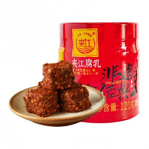 [중국 직배송] 자장 매운 두부, 쓰촨 전통 무형문화유산 발효두부, 120g*2병