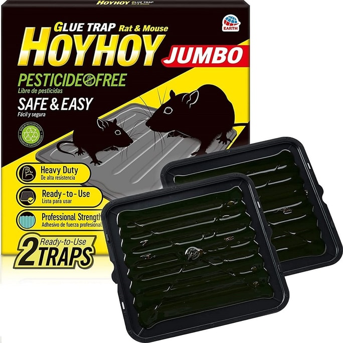 Rat & Mouse Jumbo Size Glue Trap 2pcs