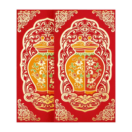 【中国直邮】 故宫博物院 故宫官方红包套装 乐在人和(一包2个)17*9cm