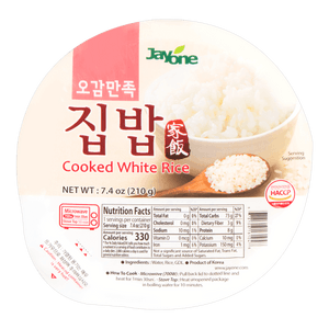 韓國JAYONE 微波爐即食米飯 210g