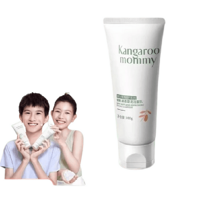 Youth specific oil control, acne removal and blackhead removal facial cleanser for children 100g/bottle [for young people only]