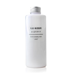 【日本直邮】日本无印良品 MUJI 敏感肌保湿补水 清爽型乳液 200ml