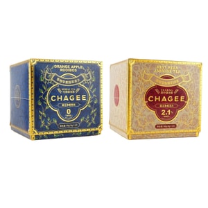 【中国直邮】 霸王茶姬 活力茶+晚安茶 薄荷雪梨茉莉绿茶 & 香橙苹果路易波士 健康养生茶包伴手礼 花茶果茶礼盒 -40g/2盒(20包)