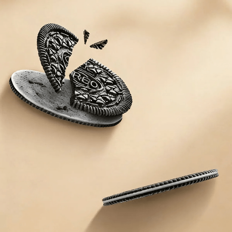 Thin And Crispy Sandwich Cookies,Rich Black Sesame Flavor ,2.19 oz *3【3 Pack】【Low Sugar】 3