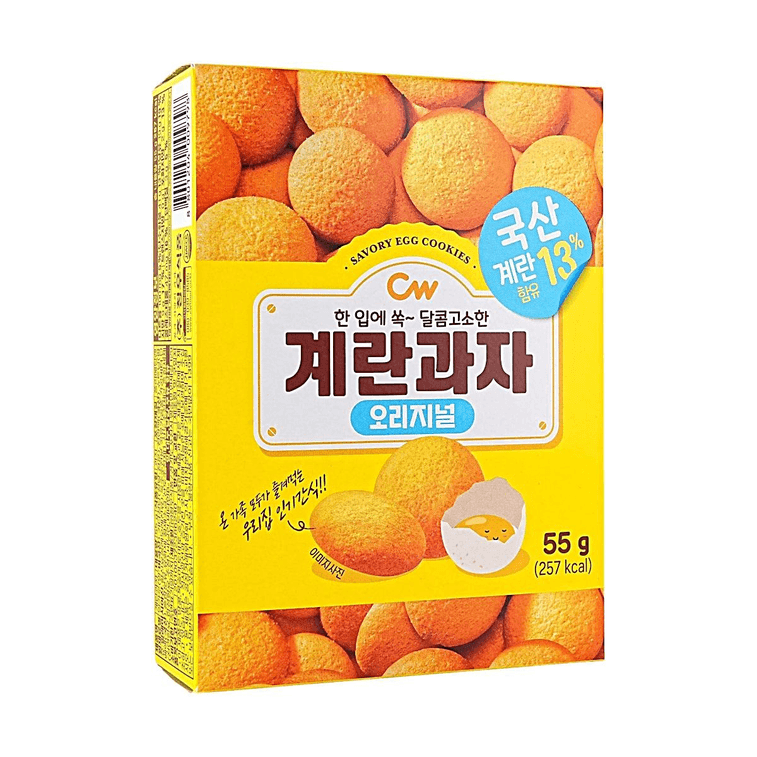 EGG COOKIE ORIGINAL 1.94oz 【달콤하고 바삭한】【한국산】 3