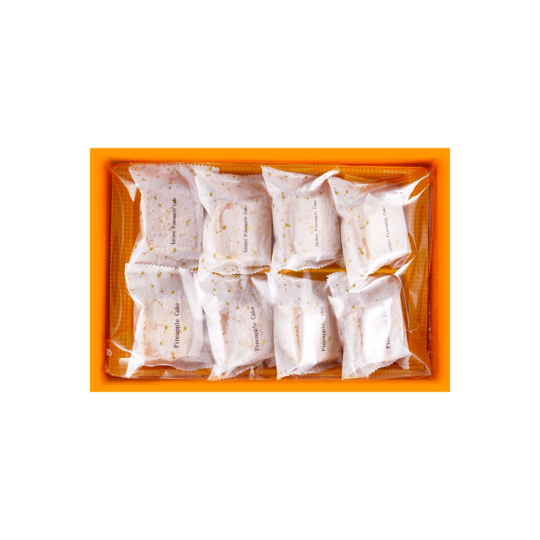 Monet's Garden Golden & Lychee Pineapple Cake Gift Set 8/Box 5