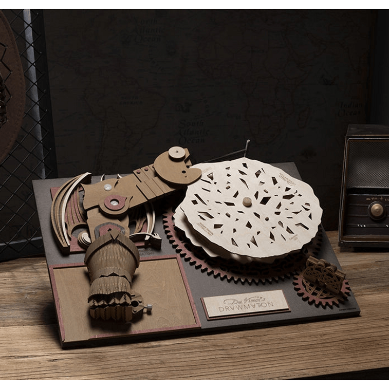 美国 MOM LOVES ME 拼图 3木质拼图绘图机 8-99岁 6