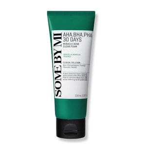 【美國直郵】 韓國 SOME BY MI AHA.BHA.PHA 30天奇蹟祛痘潔面泡沫 100ml