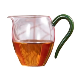 Clear Glass Tea Pitcher Fairness Cup 280ml