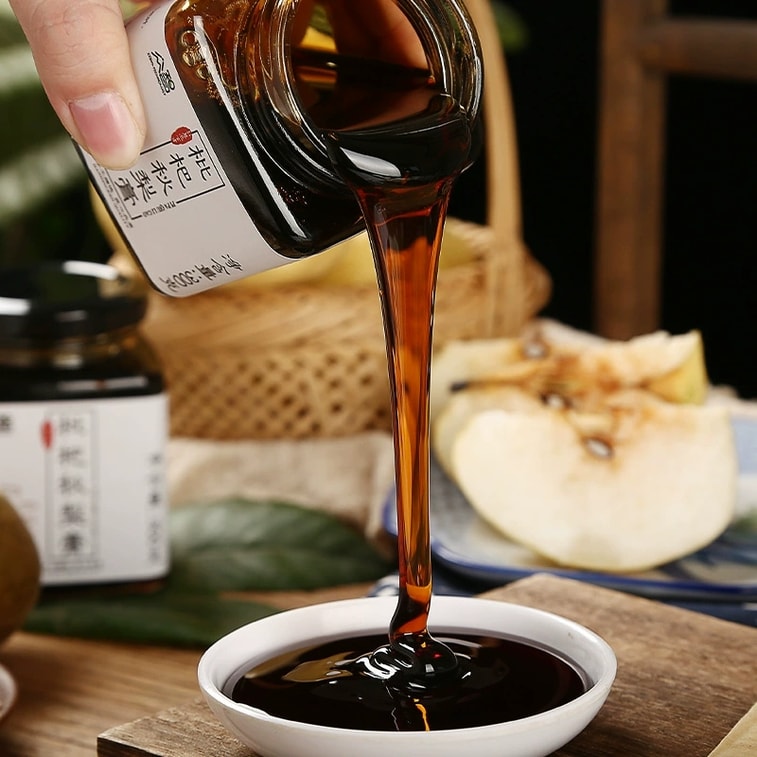 【中國直郵】 眾智 枇杷秋梨膏羅漢果玉竹枇杷膏濃縮梨膏配方300g/瓶 3