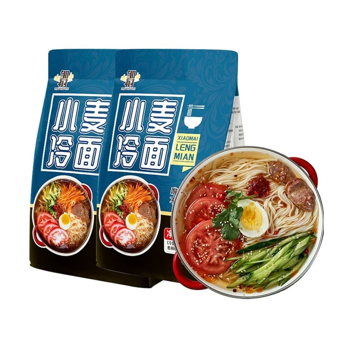 【中国直邮】 邹有才 延边小麦冷面正宗韩式大冷面带调料380g