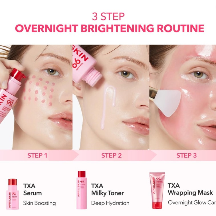 韩国 aprilskin 烟酰胺夜间紧致面膜80ml 6