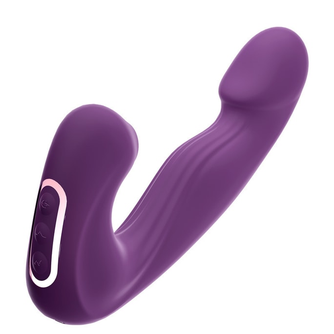 Female orgasm special insertable sex toy sucking and licking vibrator sexy adult sex toys purple