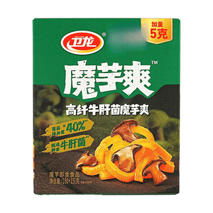 High Fiber Porcini Mushroom Konjac Snack, 6.88 oz【Yunnan Mushroom Flavor Low-Cal】