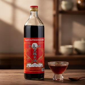 宝塔 绍兴黑糯米酒 750ml【炒菜去腥提鲜烹饪用】