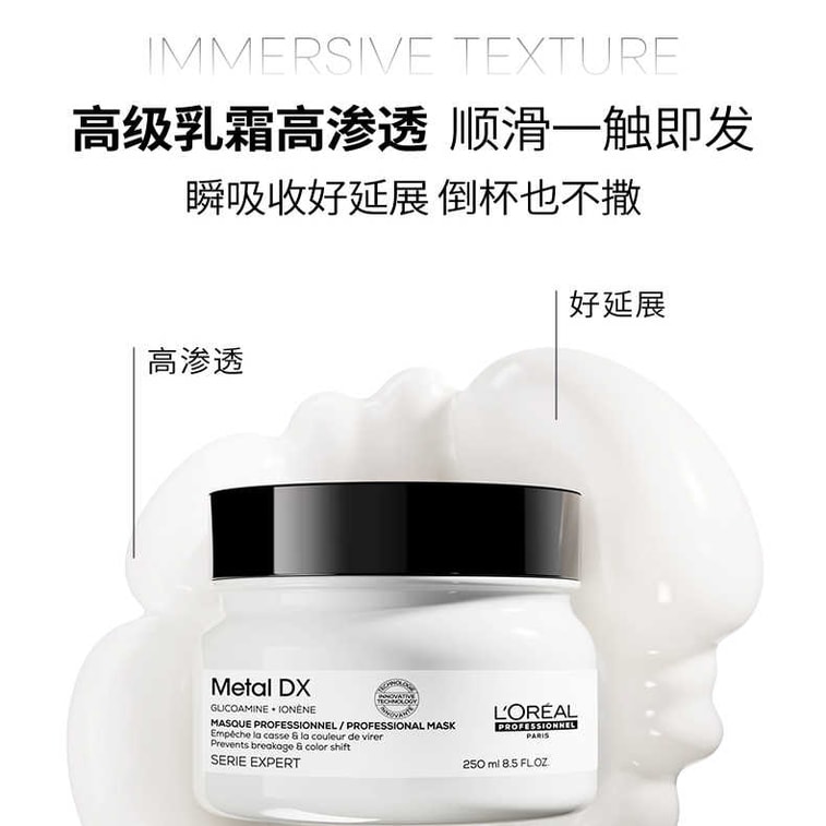 法國 巴黎歐萊雅 Pro髮膜250g 【1分鐘急救 4天持久柔順】【高級沙宣發廊首選】【蕭戰代言】 3