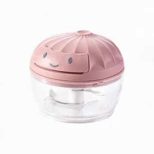 和尚家品 家用手动打蒜末200ML快速2刀 粉色 1个