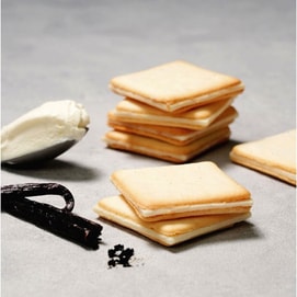Vanilla & Mascarpone Cookies 9 Pcs