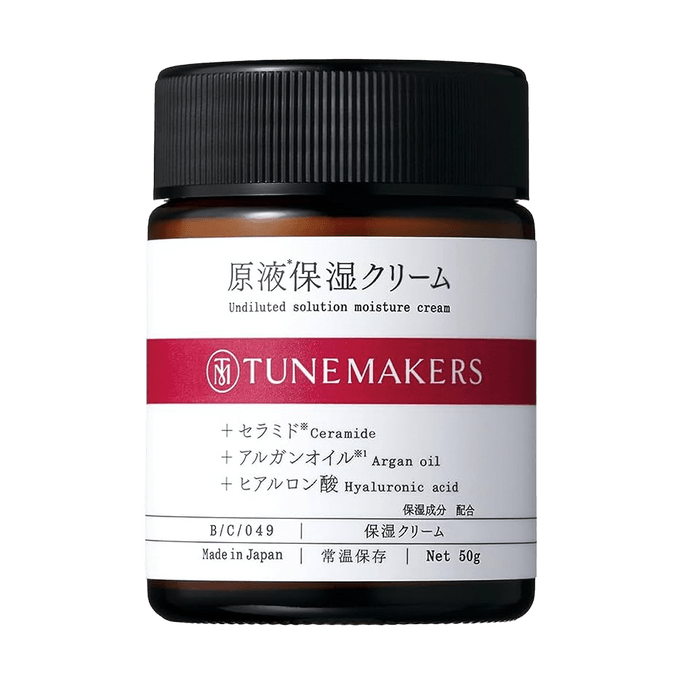 日本TUNEMAKERS渡美 神經醯胺極致高保濕霜 原液保濕霜 50g 脆弱乾皮必備