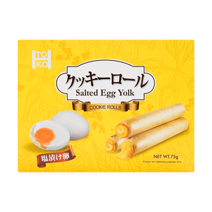 소금에 절인 계란 노른자 쿠키 롤 75g