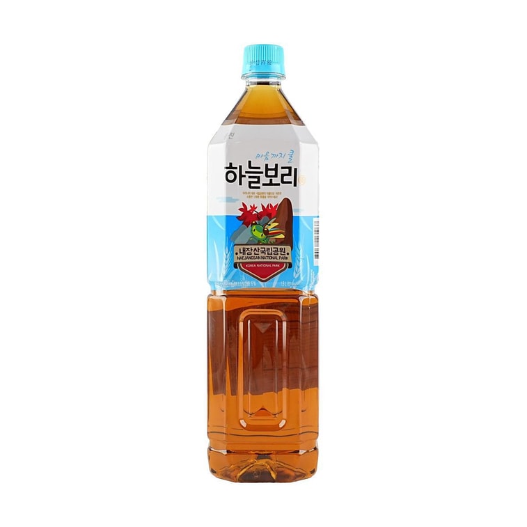 【0糖0脂0卡】韩国WOONGJIN熊津 大麦茶饮料 大瓶装 1.5L 12