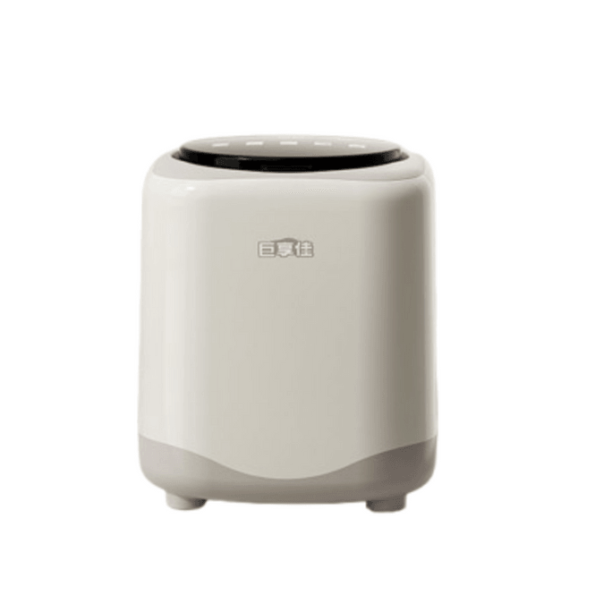 【中国直邮】 suanglng 全自动内衣洗衣机迷你高温杀菌小型内裤洗衣机洗脱一体清洗机 一台装 灰色