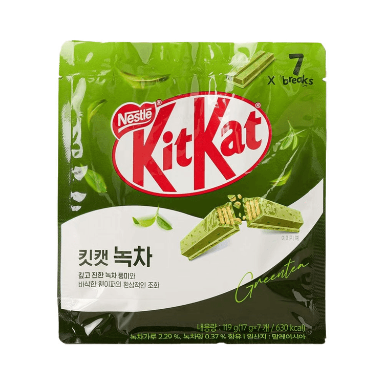 韓国キットカット 抹茶味 7p - Yami