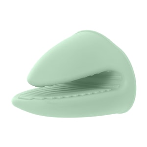  FaSoLa 多功能烤箱隔热手套 绿色/只 防滑防烫 厚实耐用硅胶 耐高温